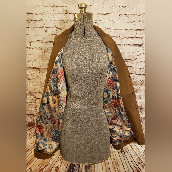 NWOT Peruvian Connection Goat Suede Jacket Small - Picture 6 of 10